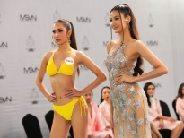 Phần thi bikini Vòng sơ khảo Hoa hậu Siêu Quốc gia Việt Nam 2022: Nhiều thí sinh sở hữu thân hình đồng hồ cát nóng bỏng