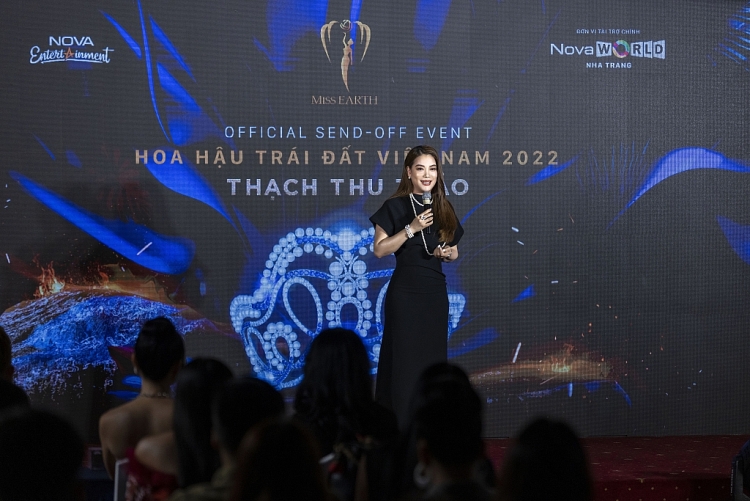 Á hậu Thạch Thu Thảo chính thức đại diện Việt Nam tham dự Hoa hậu Trái đất 2022