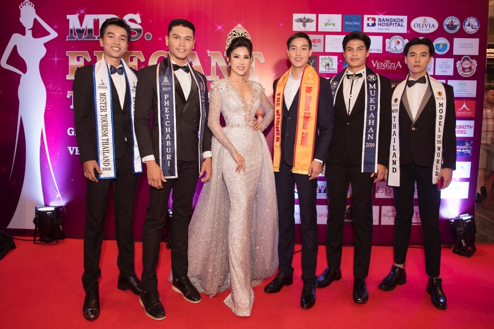 loan vuong lam giam khao cuoc thi mrs elegant thailand 2019