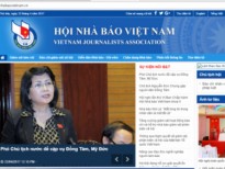 Khai trương Cổng thông tin điện tử Hội nhà báo Việt Nam