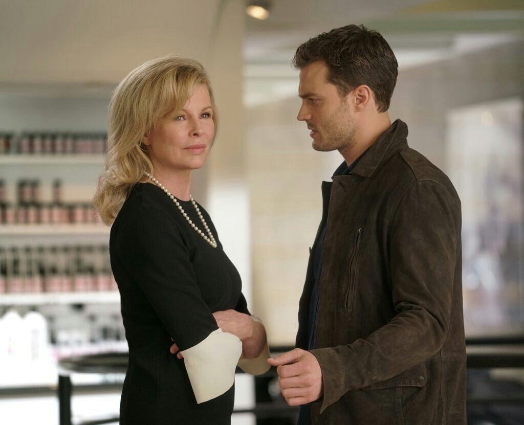 Kim Basinger trong bộ phim cuối cùng của mình Fifty Shades Freed