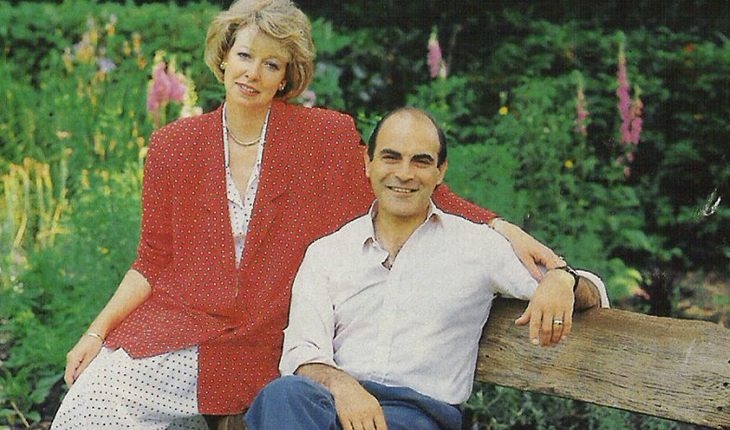 David Suchet và người vợ Sheila Ferris thời trẻ