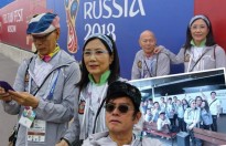 Các nghệ sĩ Hong Kong không hẹn mà gặp ở Nga xem chung kết World Cup