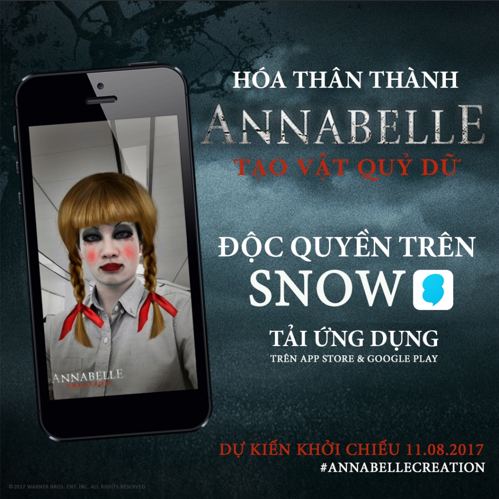 annabelle tao vat quy du gioi tre viet nam bi bup be ma annabelle gui loi ham doa