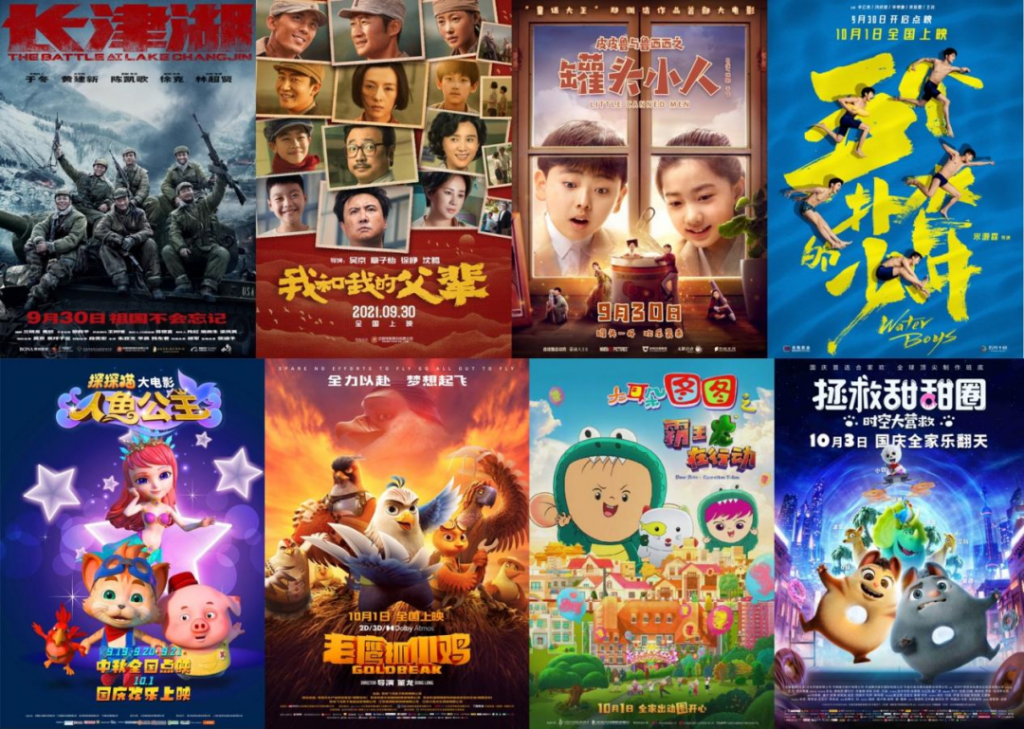 1. Với tổng doanh thu phòng vé 4,38 tỷ CNY trong mùa phim Quốc khánh năm nay, thành tích này chứng thực khán giả chưa bao giờ bỏ rơi điện ảnh Hoa ngữ