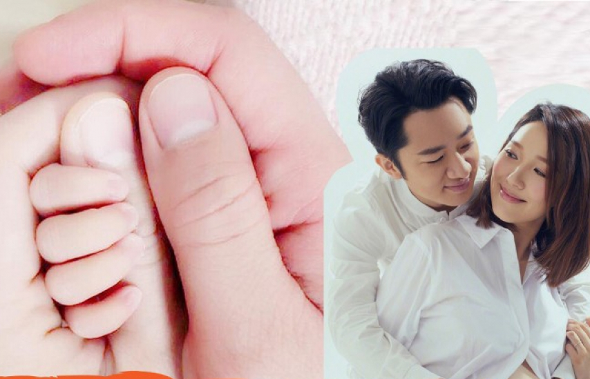 Vợ chồng nghệ sĩ TVB Vương Tổ Lam và Lý Á Nam đón con gái đầu lòng