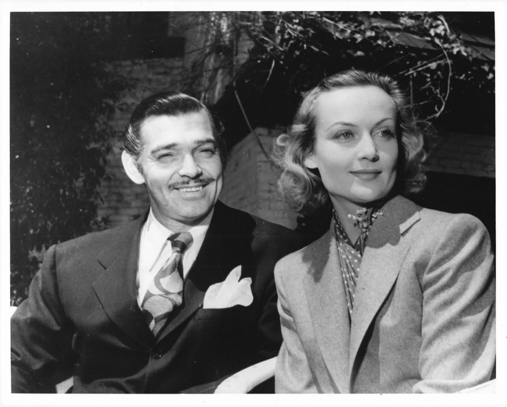 6. Clark Gable & Carole Lombard - mãi mãi một tình yêu