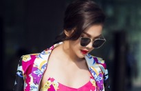 Siêu mẫu Thanh Hằng đẹp quyến rũ trong BST mới