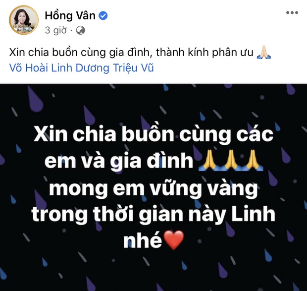 Nghệ sĩ Hồng Vân đanh thép đáp trả khi thấy danh hài Hoài Linh và cha đẻ bị xúc phạm