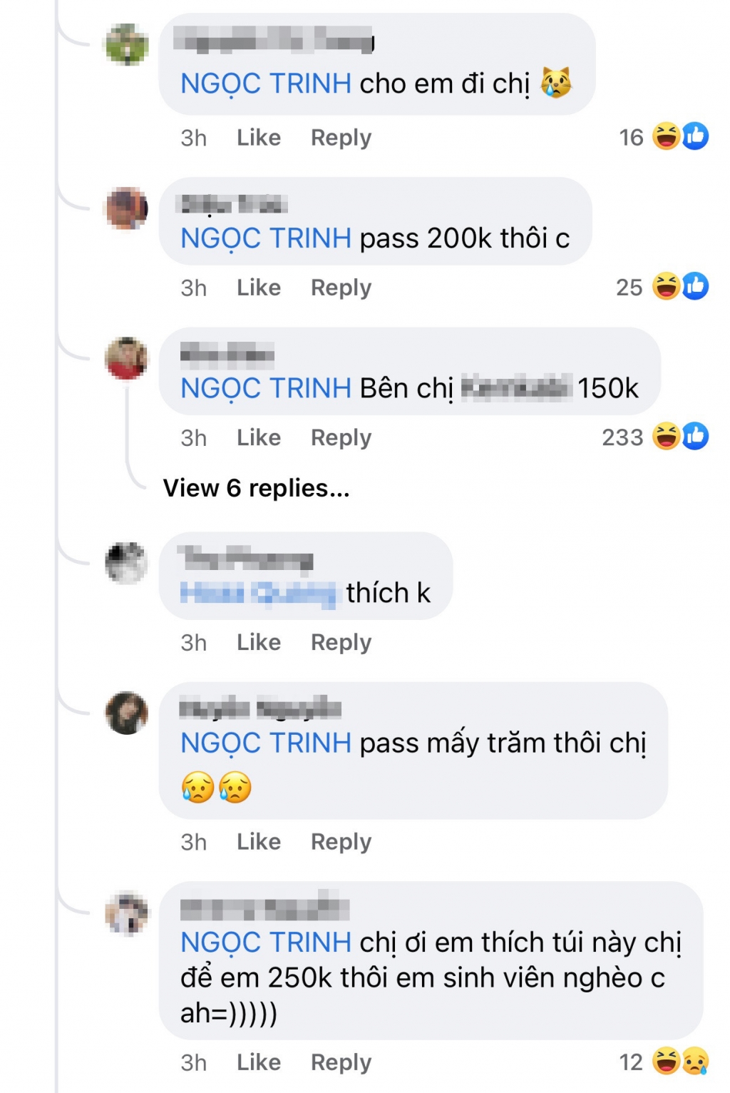 Ngọc Trinh họp chợ online thanh lý đồ, cái đắt nhất ‘sương sương’ 1 triệu đô