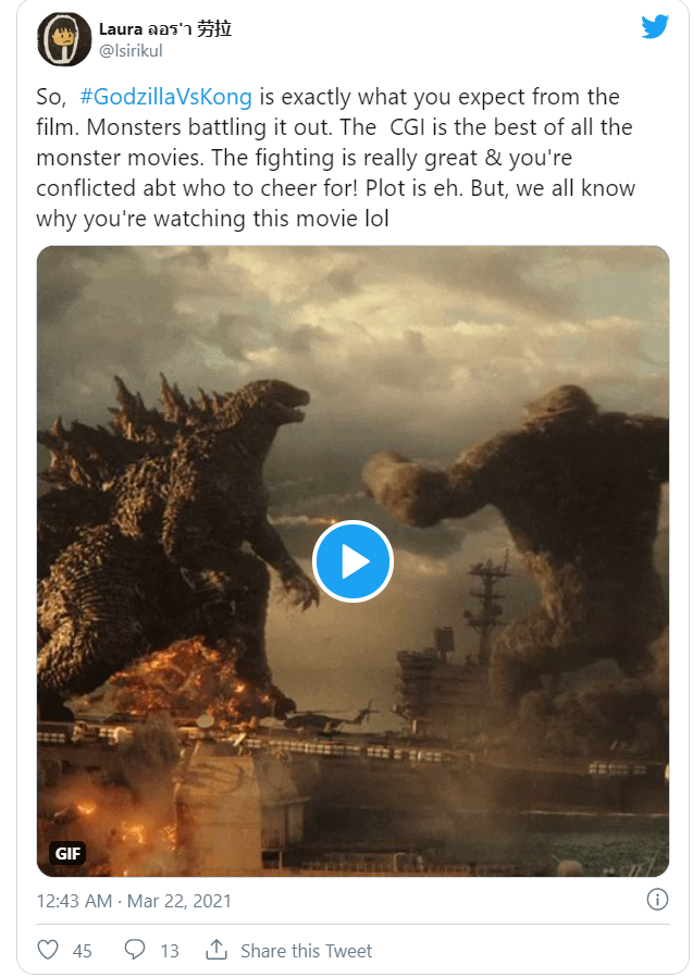 Đánh giá sớm ‘Godzilla vs Kong’: Trận hùng chiến ‘đỉnh của chóp’ giữa hai quái thú 'siêu to khổng lồ'