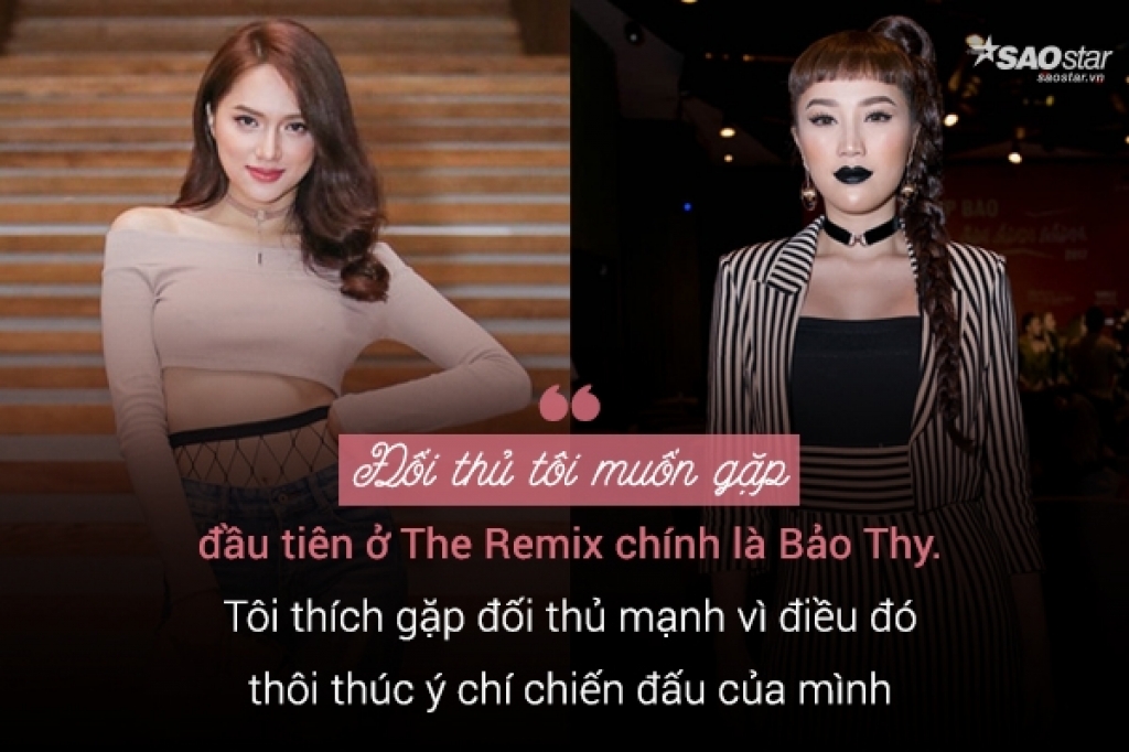 huong giang idol o the remix toi muon dau voi bao thy dau tien