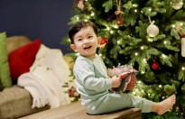 Nhóc tì nhà sao Việt rộn ràng đón Giáng sinh sớm
