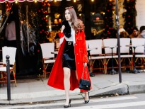 Phong cách của Hoa hậu Lê Ngọc Diệp trên đường phố Paris