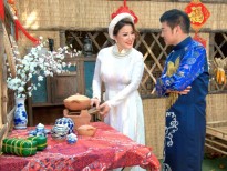 Hoa hậu Ngọc Bảo Trâm du Xuân cùng danh hài Quang Minh