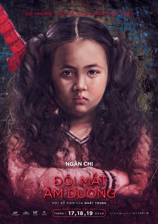 doi mat am duong tung bo poster ve tay cuc chat va day am anh