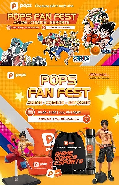 POPS Fan Fest: Trò chơi ngập tràn, đầy cơ hội 'săn' figure anime cực hot