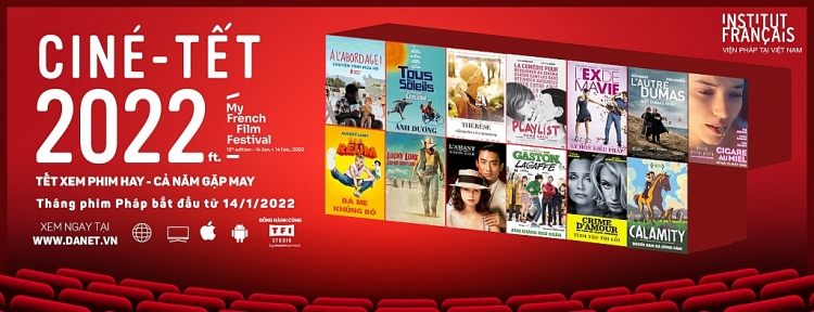 Viện Pháp chiêu đãi khán giả tháng phim Pháp miễn phí chào Tết 2022