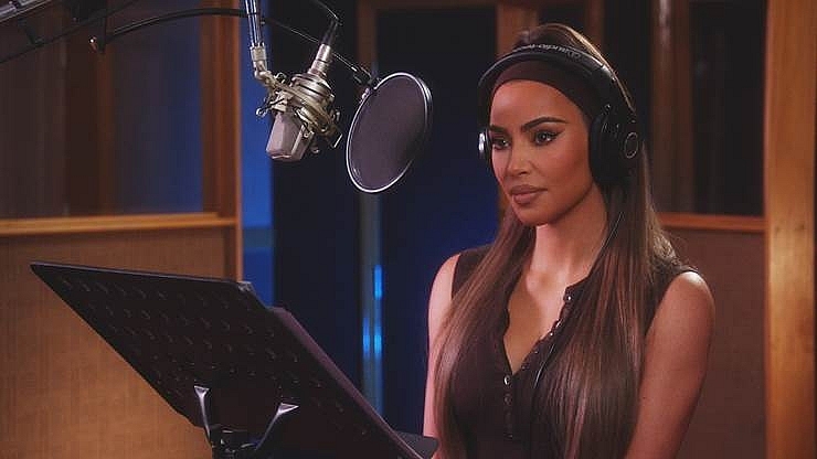Kiều nữ siêu vòng ba Kim Kardashian lần đầu tiên tham gia lồng tiếng cho phim hoạt hình điện ảnh