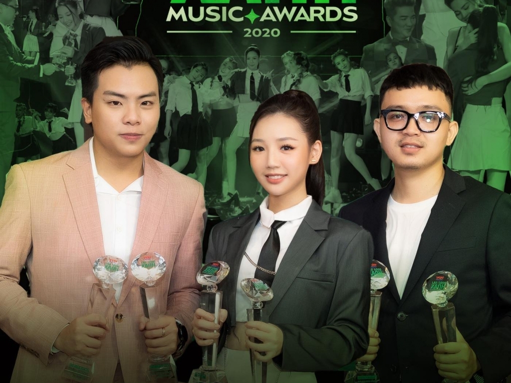Amee, Monstar, Hứa Kim Tuyền nhận giải thưởng Làn sóng xanh Music Awards 2021