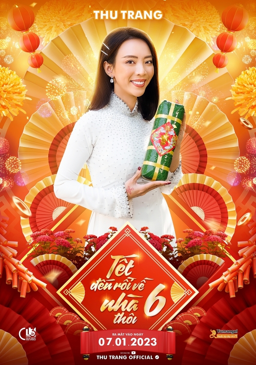 Thu Trang – Tiến Luật mang xuân về cùng 'Tết đến rồi về nhà thôi 6'