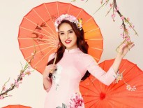 Hoa hậu Gia Hòa nhớ kỷ niệm được ba chở di diễn đêm 29, 30 Tết
