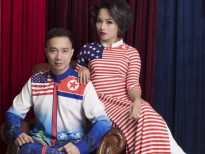 Thái Thùy Linh đẹp rạng rỡ khi diện áo dài họa tiết quốc kỳ Mỹ - Triều