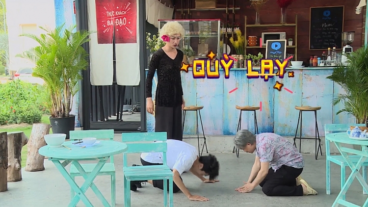 Diễn viên hài Hữu Tín đấu trí cực căng não cùng Hải Triều tại 'Thực khách bá đạo'
