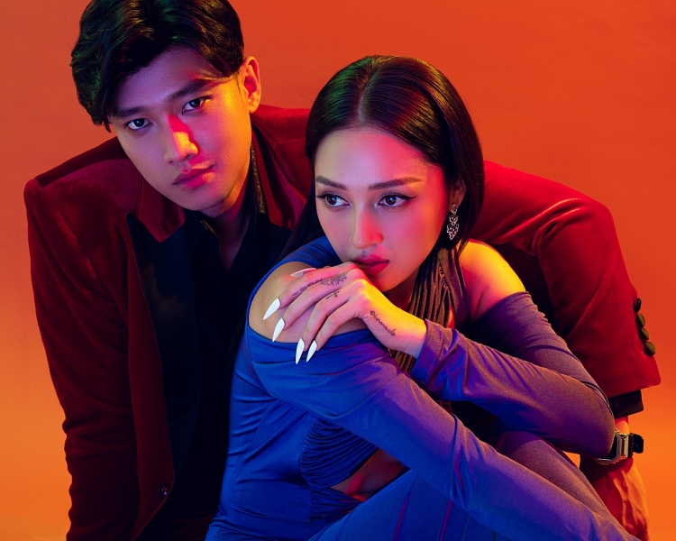 Tạm quên chuyện bạo hành trong phim, Quốc Trường và Bảo Anh lại bùng nổ chemistry với bộ hình Valentine