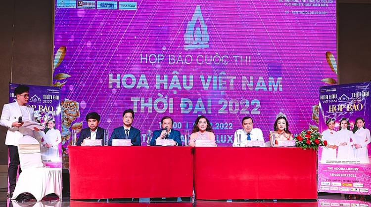 Ra mắt cuộc thi 'Hoa hậu Việt Nam thời đại 2022'