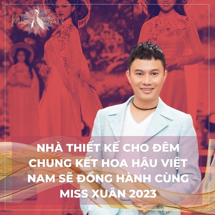 NTK Ngô Nhật Huy mang BST 'Xuân Tây Bắc' đến chung kết 'Miss Xuân 2023' giữa trời Âu