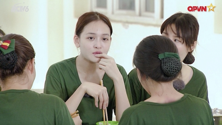 'Sao nhập ngũ 2023': Trang Hý 'mắc nghẹn' khi biết Thùy Anh thích 'crush' của mình