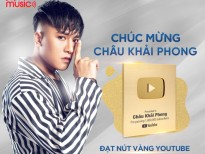 Châu Khải Phong 'bội thu' với nút Play vàng YouTube và giải thưởng tại POPS Awards