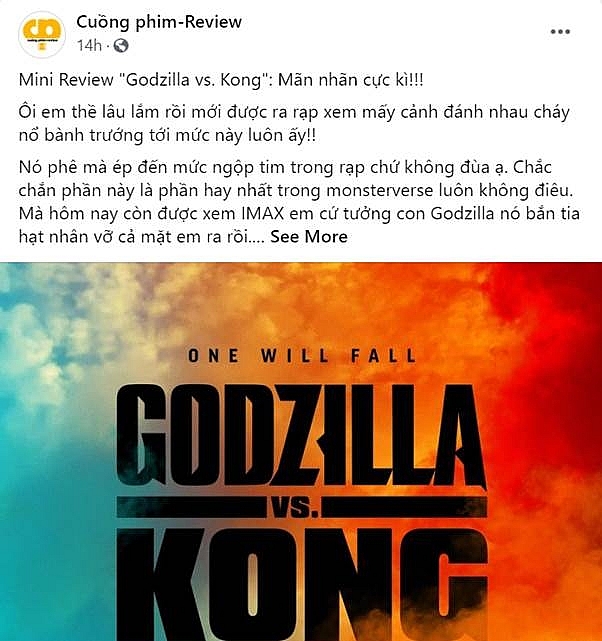 'Godzilla đại chiến Kong' bỏ túi 11 tỷ đồng, lập kỷ lục phim có doanh thu suất chiếu sớm vượt cả 'Bố già'