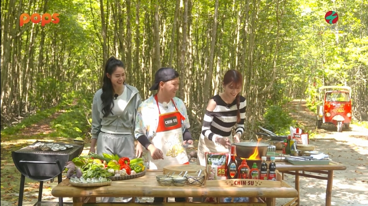 BB Trần và Hải Triều trổ tài nấu món chay siêu ngon cùng Trường Giang trong 'Muốn ăn phải lăn vào bếp' mùa 4