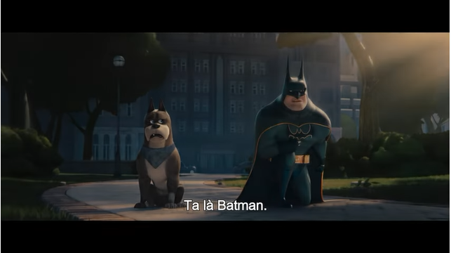 'Liên minh siêu thú DC' hé lộ trailer mới siêu hài hước: Batman rời Gotham, cùng cún cưng cứu thế giới