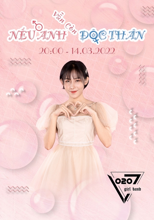 O2O Girl Band trở lại đúng dịp Valentine trắng 2022, hé lộ hình ảnh MV mới