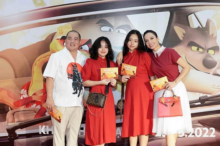 Nhiều nghệ sĩ Việt cùng gia đình 'xôm tụ' tại buổi họp báo ra mắt tựa phim hoạt hình mới nhà DreamWorks – 'Những kẻ xấu xa'