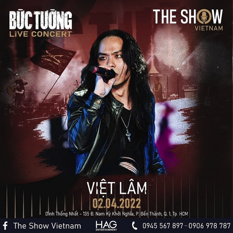 Bức Tường cùng 'The show Vietnam' tổ chức rock show quy mô lớn kỷ niệm 27 năm thành lập