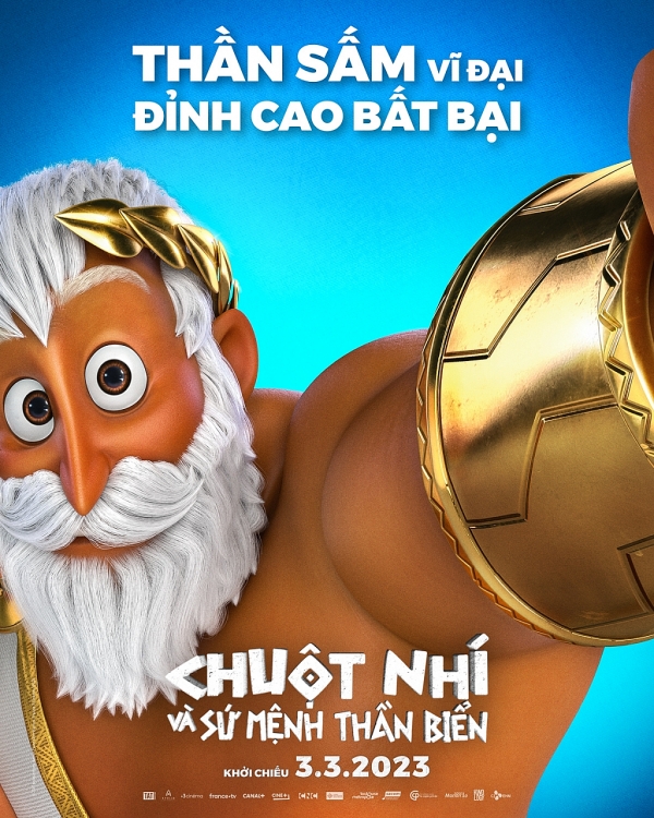 'Chuột Nhí và sứ mệnh Thần Biển' tung loạt poster nhân vật đáng yêu hết nấc