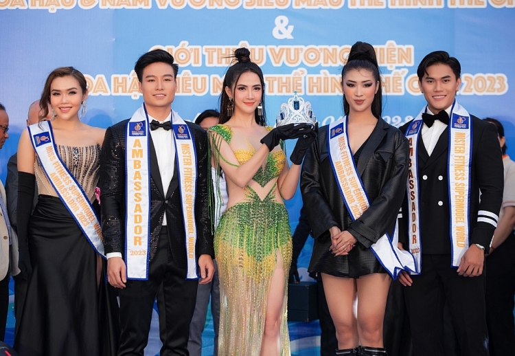 Công Phát – Hà My đại diện Việt Nam đi thi 'Nam vương & Hoa hậu siêu mẫu thể hình thế giới 2023'