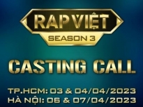 Chính thức tổ chức casting 'Rap Việt' mùa 3 trên toàn quốc