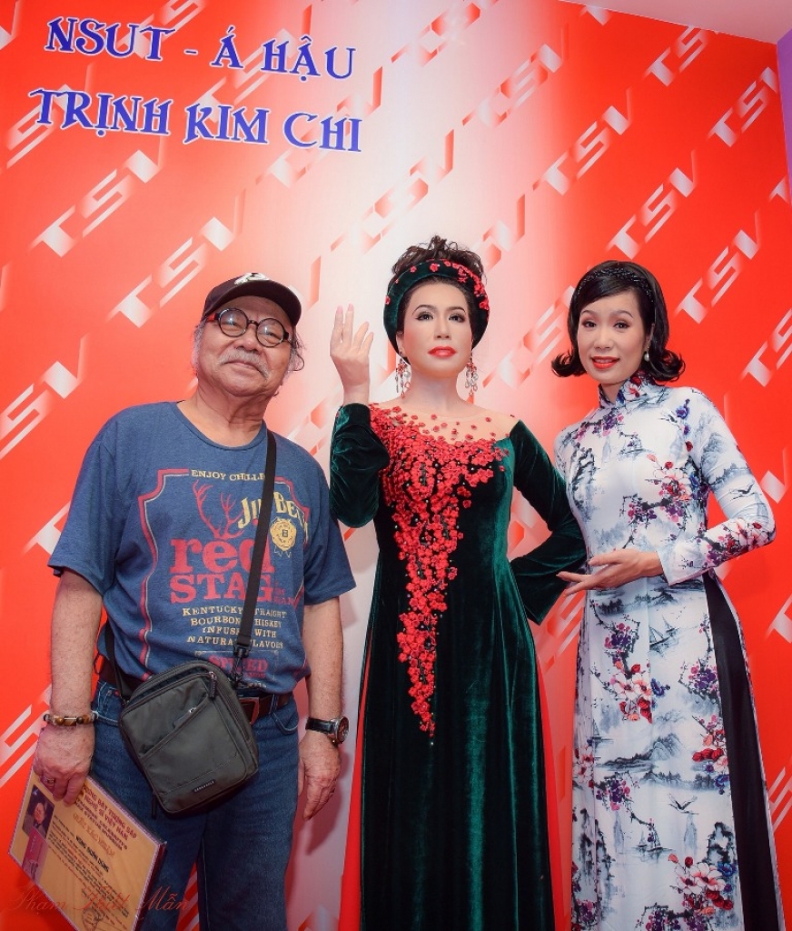 trinh kim chi a hau dau tien duoc lam tuong sap