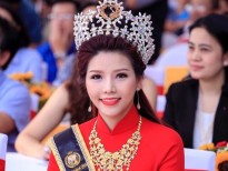 Hoa hậu Xuân Thủy duyên dáng trong sự kiện ra mắt Phố trang sức