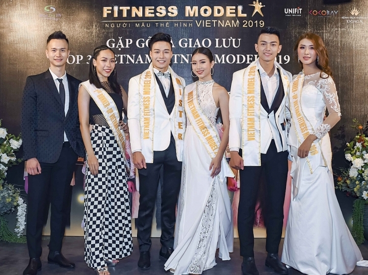 Top 3 'Vietnam Fitness Model 2019' chuẩn bị chinh chiến đấu trường quốc tế