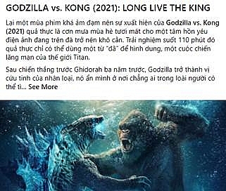 'Godzilla đại chiến Kong' gây sốt với 1 triệu lượt khán giả tới rạp trong 5 ngày