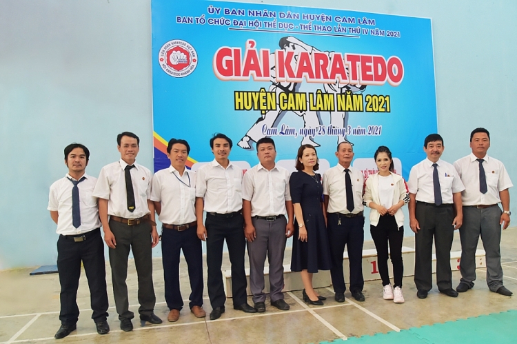 Thái Ngọc Thanh làm khách mời giải Karatedo tại Nha Trang