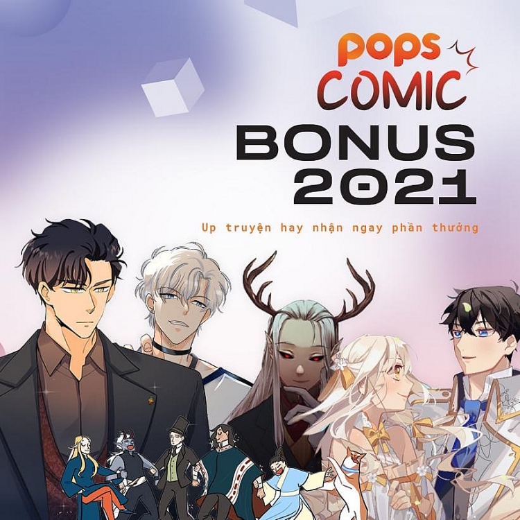 POPS Comics Bonus Program 2021: Cơ hội ‘vàng’ cho các tác giả truyện tranh