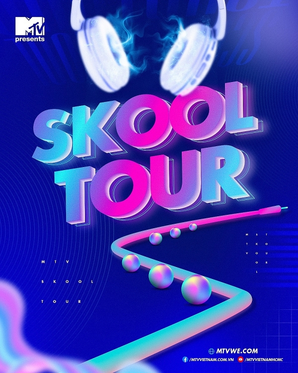 Dàn line up 'cực căng' của 'MTV Skool Tour' sắp đổ bộ đến các trường Đại học TP.HCM