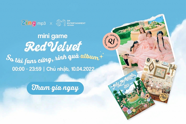Red Velvet tặng CD album mới cho fan Việt trên Zing MP3
